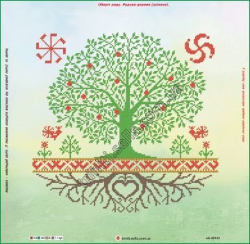 Схема для вишивки Оберіг Родове дерево (жіноче) OB-40143 40143 фото