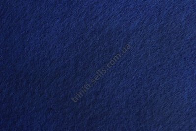 Фетр клеевой, синий, 20х30см, 1,4 мм, 100% полиэстер. (303300) 303300 фото