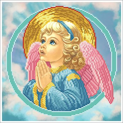 Набор для вышивки Ангел детских мечтаний (1), бисер (8730) 8730 фото